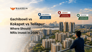 Read more about the article Gachibowli vs Kokapet vs Tellapur: Where Should NRIs Invest in 2026?
