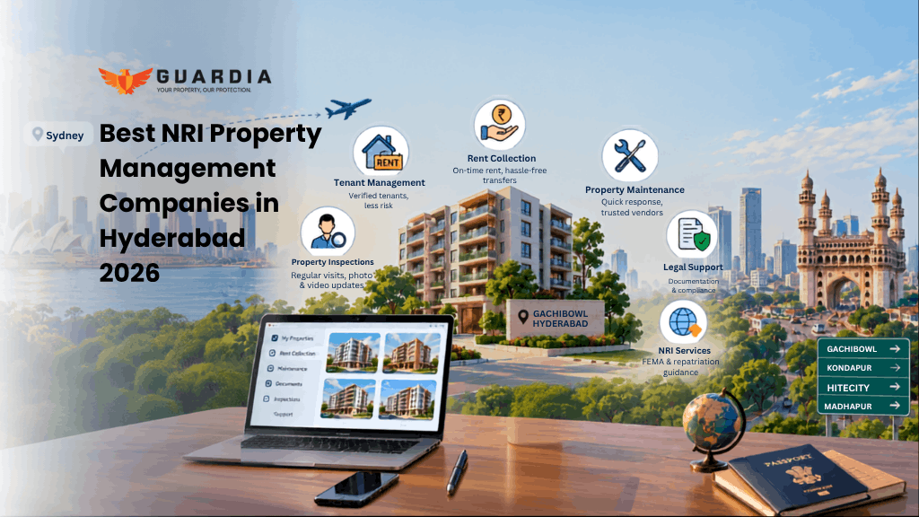 You are currently viewing Best property management companies near Hyderabad for NRIs with rental income services compared