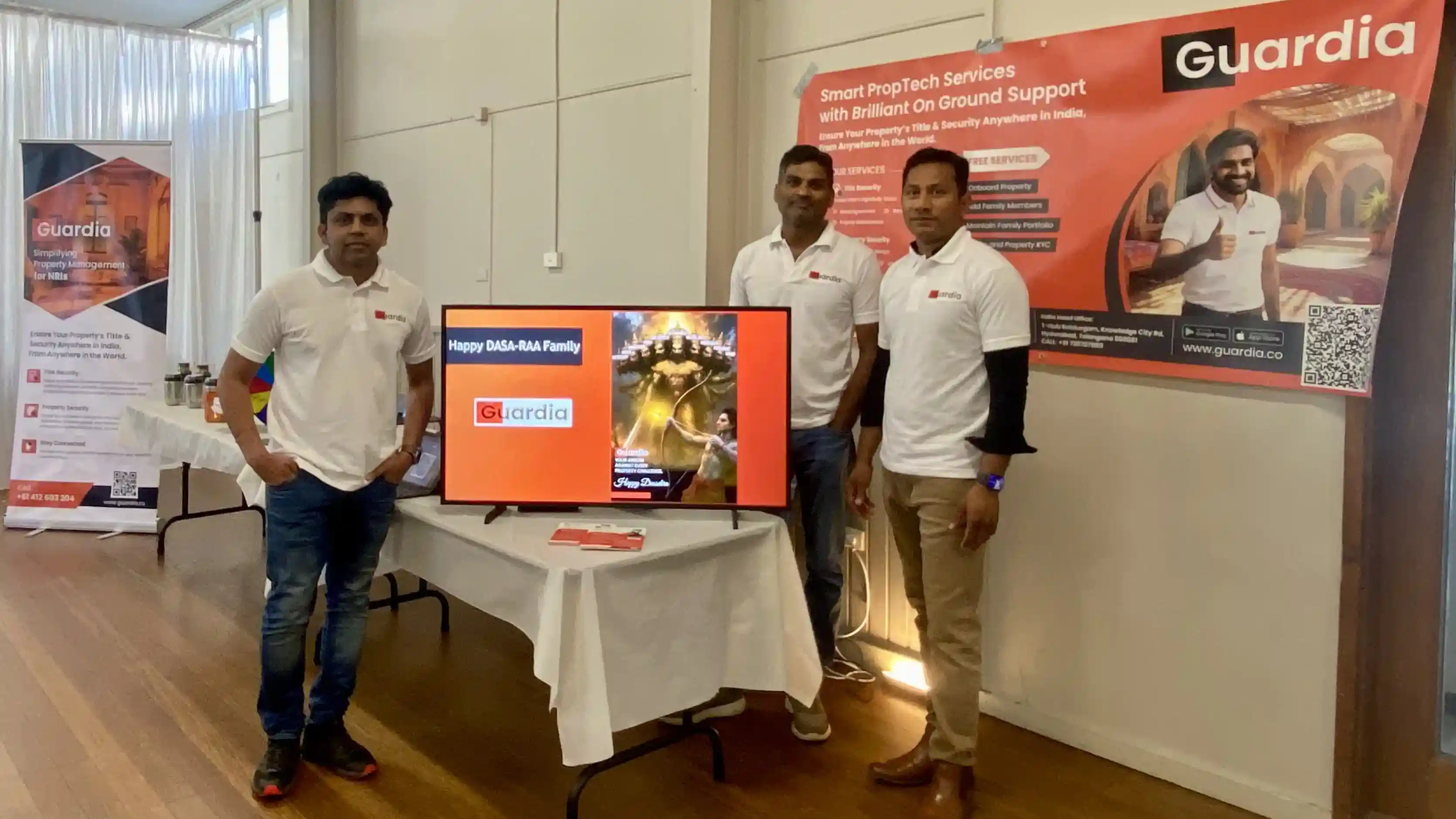 RAA Dasara Celebrations Guardia attending Telugu NRI events in Sydney at RAA Dasara celebrations October 2024