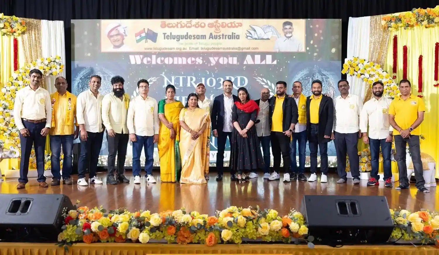NTR 103rd Birthday Celebrations NTR 103rd Birthday Celebrations with Telugu NRI community members in Sydney Australia June 2026