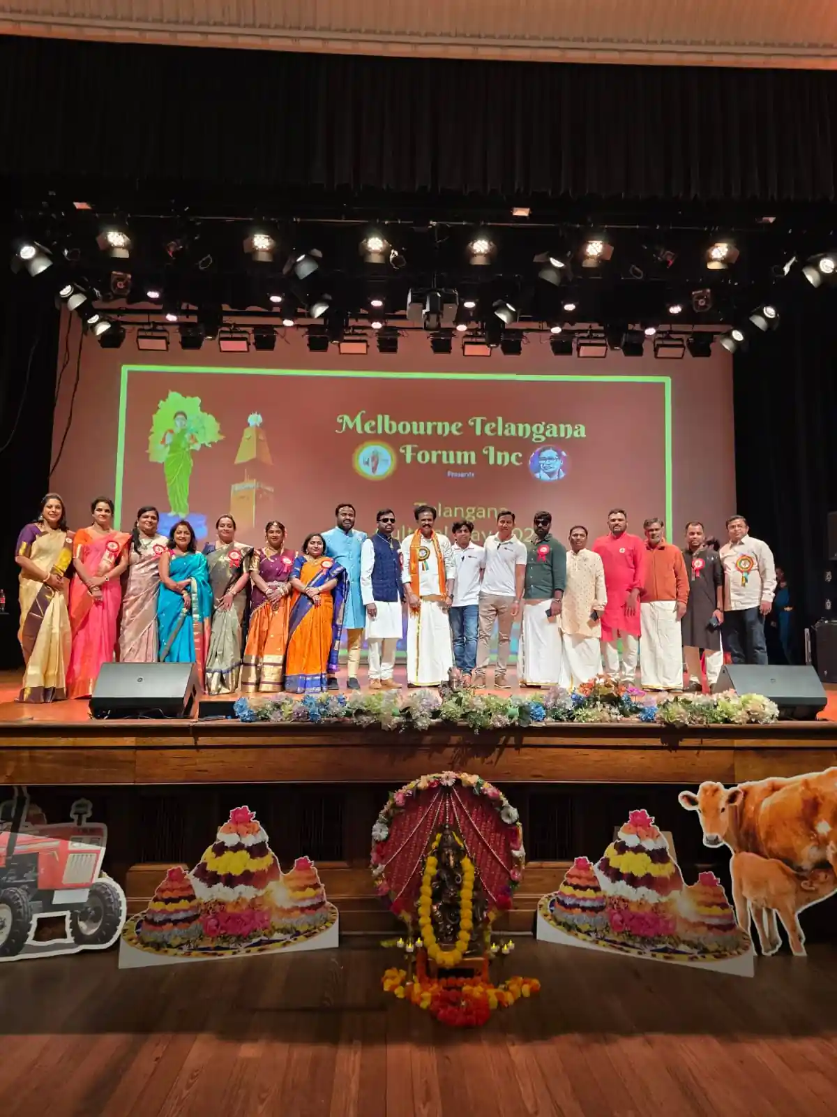 Telangana Cultural Day Telangana Cultural Day celebration with Telugu families and community members in Melbourne Australia June 2026