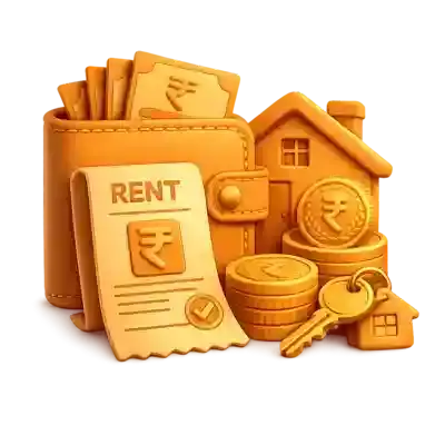 Rental collection service icon