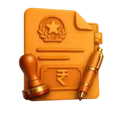 State-based e-Stamp icon for rental agreement